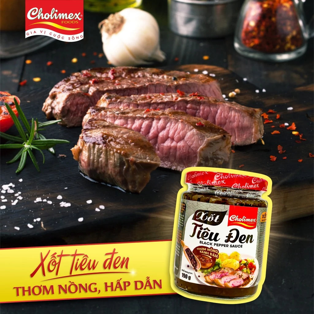Cholimex Black Pepper Sauce- Cholimex xot tieu den