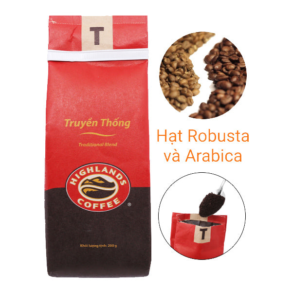 Traditional Vietnamese Highlands Coffee | Vietnamese coffee beans