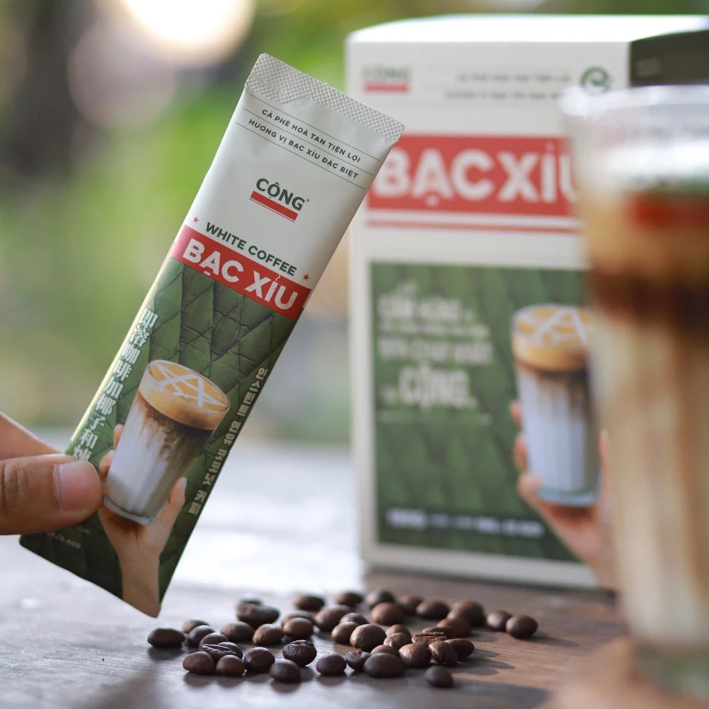 Sai Gon Style Iced Coffee Cộng Cà Phê Bạc Xỉu