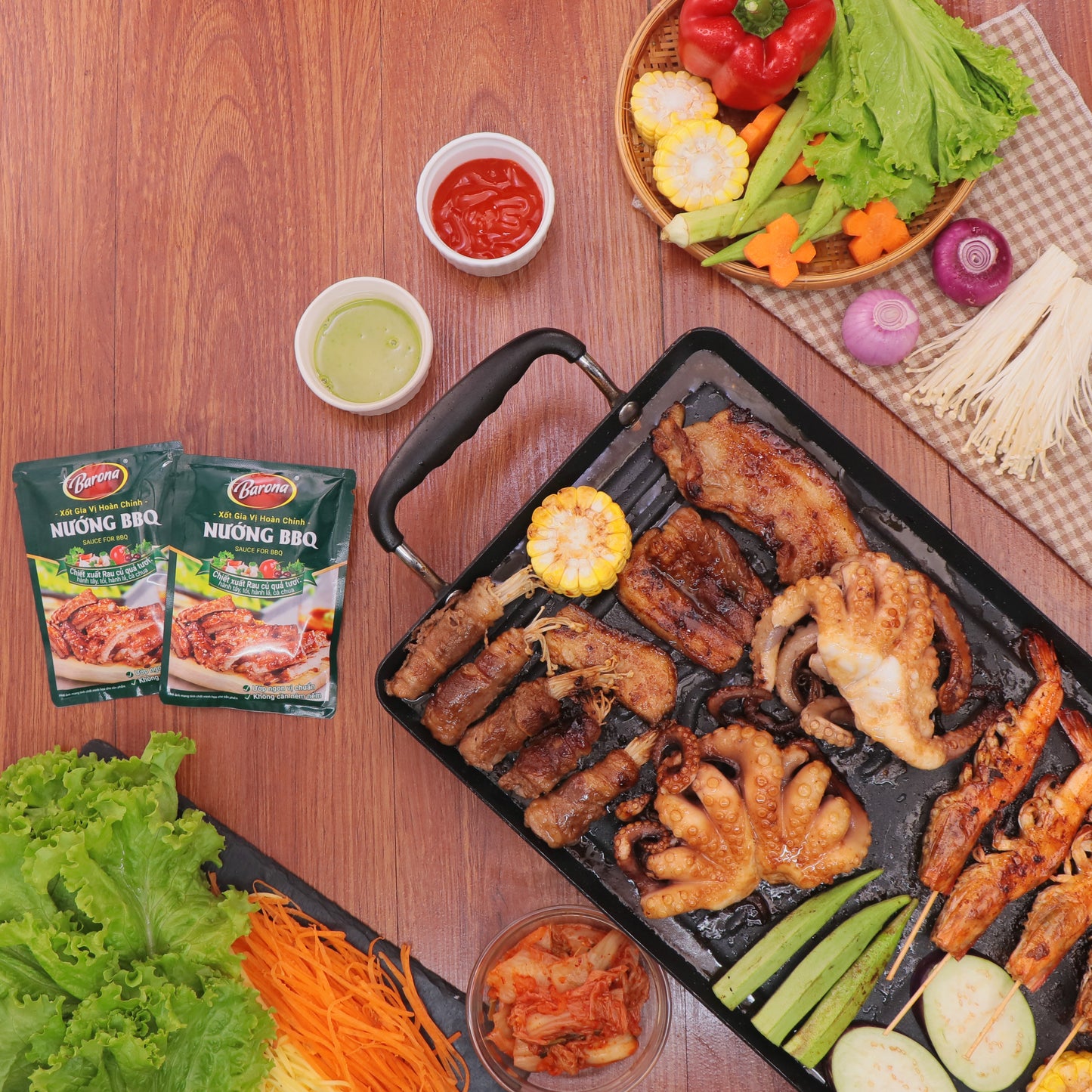 Vietnamese BBQ Grill Sauce - Barona Gia VI Thit Nuong BBQ