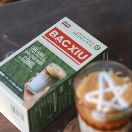 Sai Gon Style Iced Coffee Cộng Cà Phê Bạc Xỉu