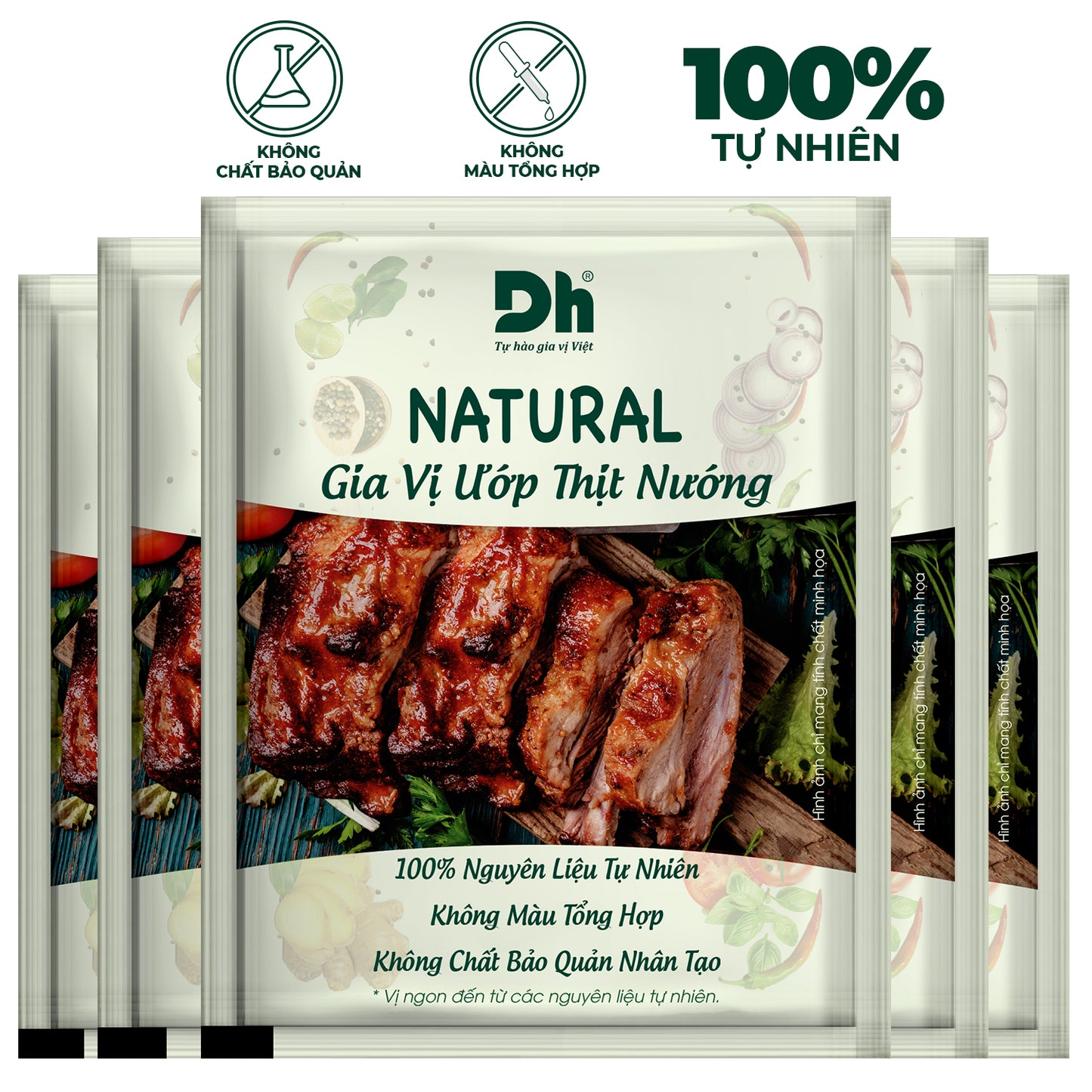 Natural Grilled Meat Marinade 10g