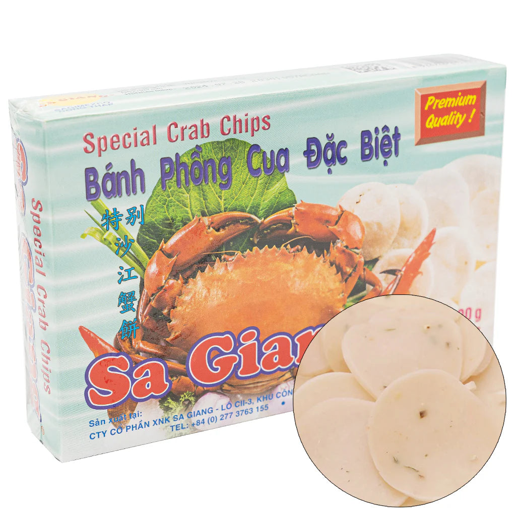 Crab Cracker Chips - Banh Phong Cua Sa Giang