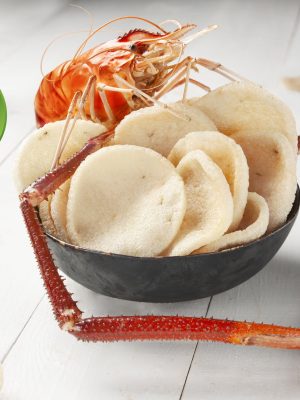 Prawn Crackers Raw Shrimp Chips - Banh Phong Tom Sa Giang