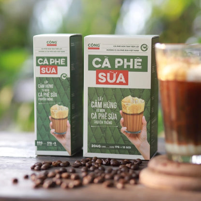 Vietnamese Iced Coffee Cộng Cà Phê Sữa Đá