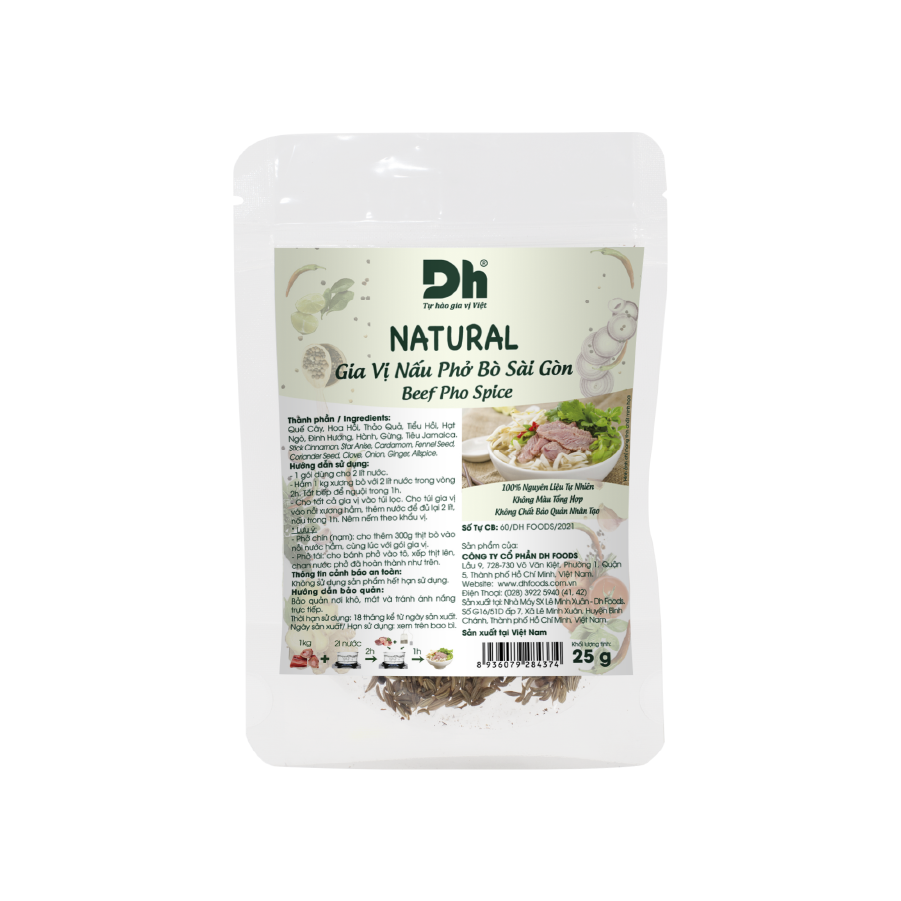 Natural Sai Gon Beef Pho Spice Mixture 